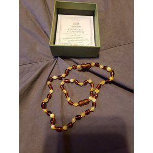 Qualeap Amber Necklace